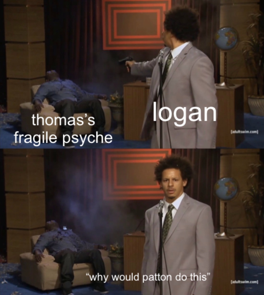 Who Killed Hannibal Meme: why would patton do this