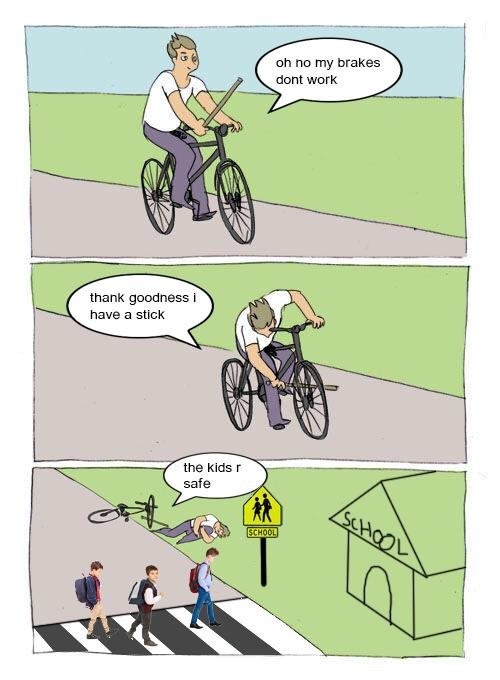 16 Bike Fall Memes That Perfectly Capture the Art of Self-Sabotage (1)