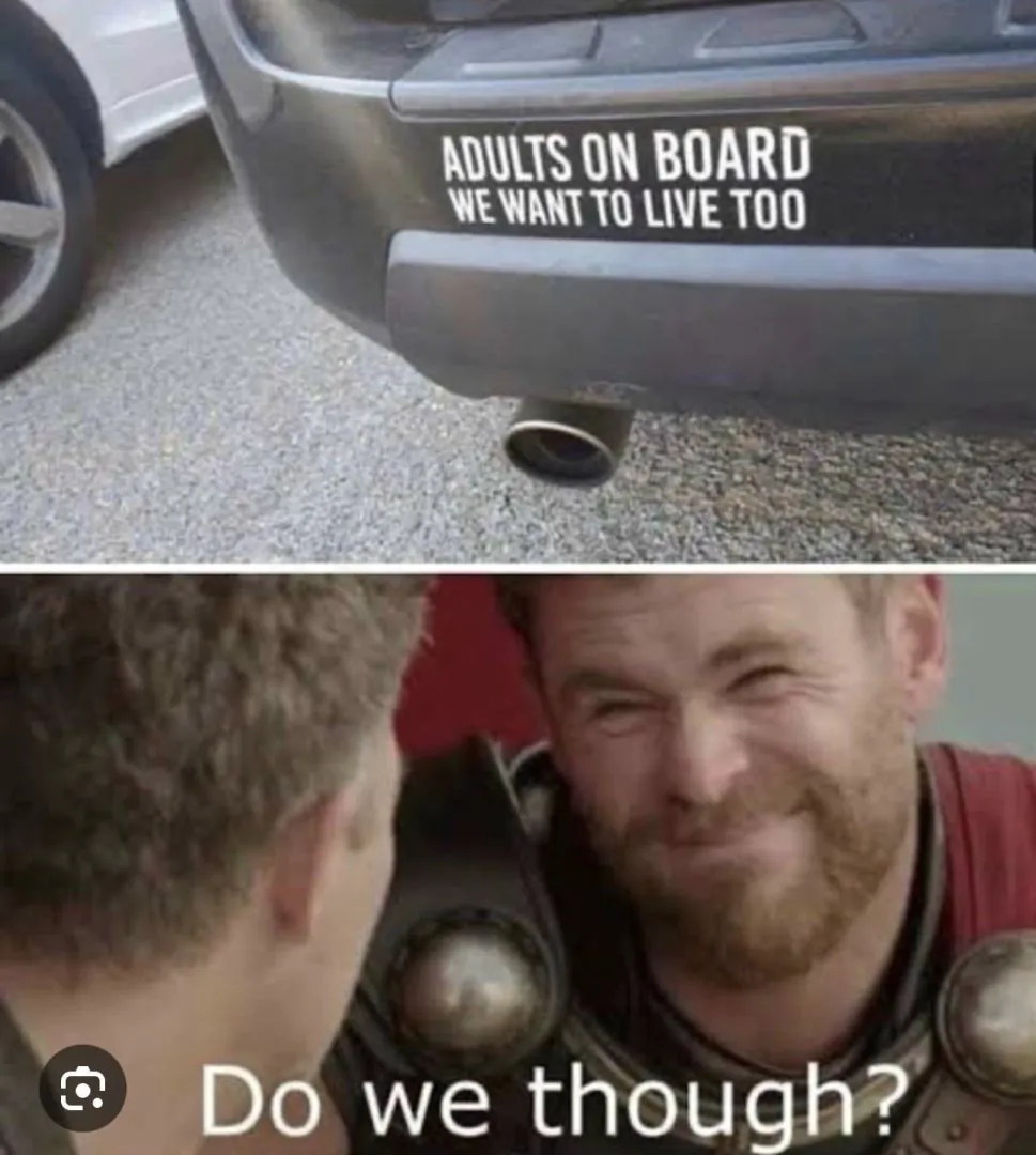 Adults On Board We Want To Live Too