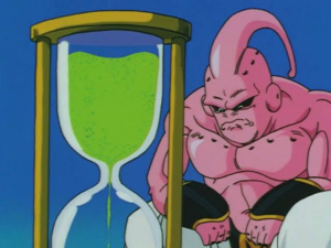 Majin Buu Waiting Meme Template