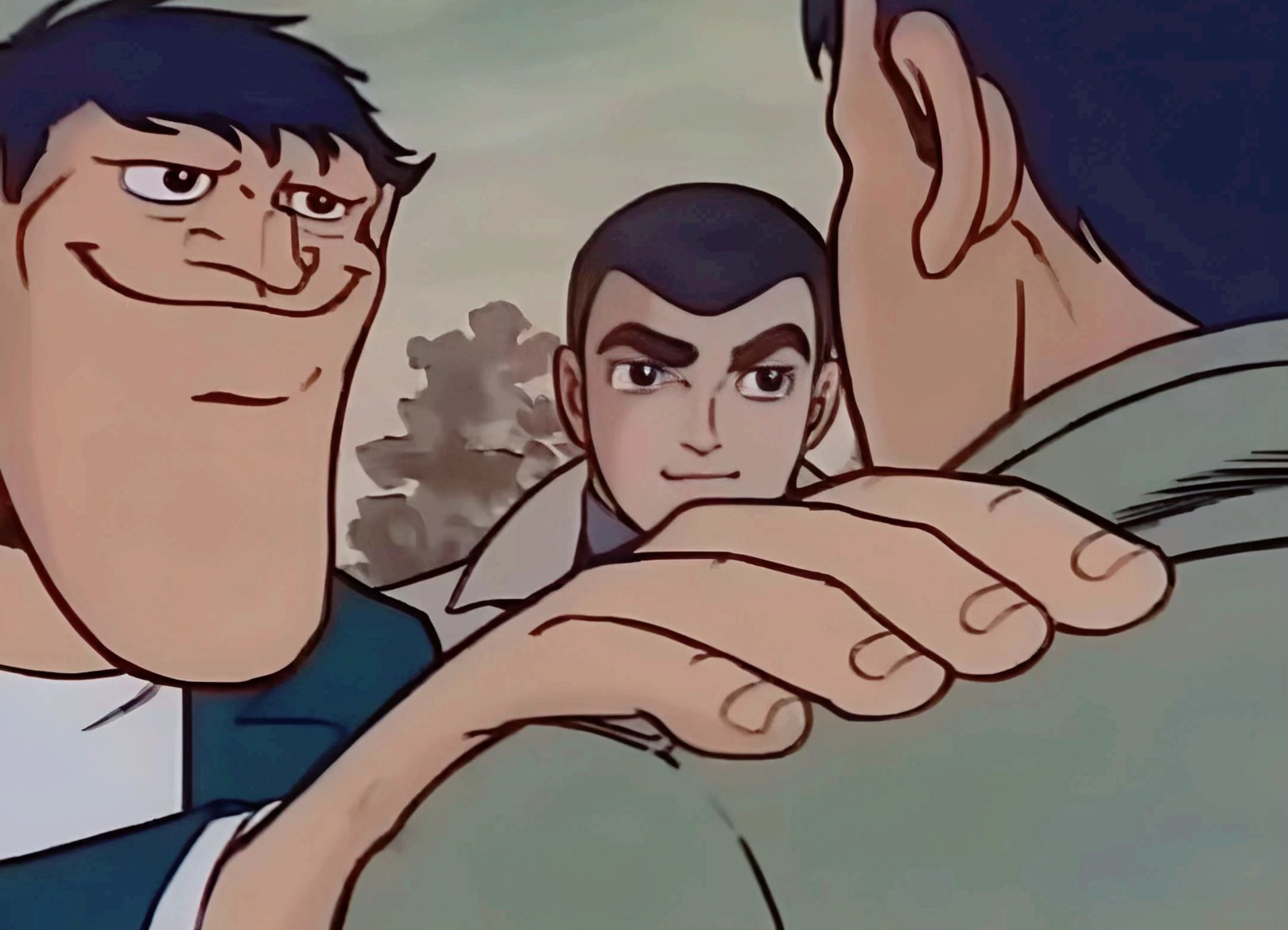 Hand on Shoulder Meme Template