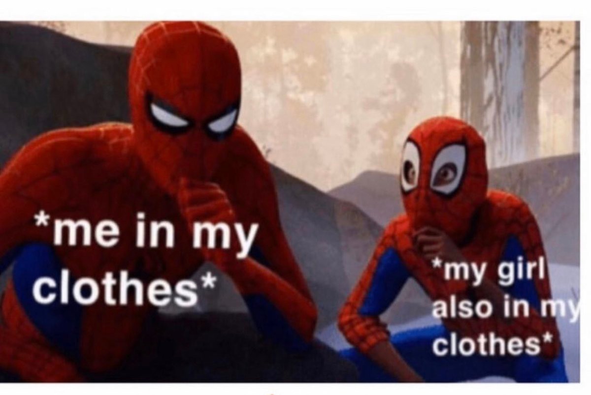 Learning From Spiderman Meme With Two Spider-Man Characters Sharing Clothes