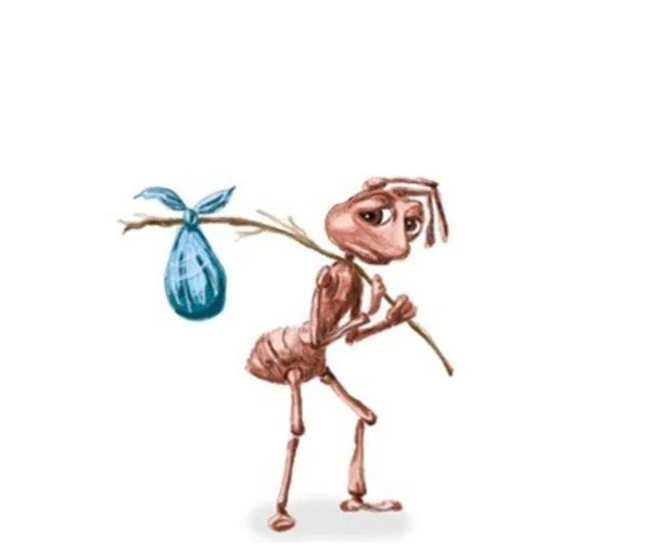 Homeless ant meme template