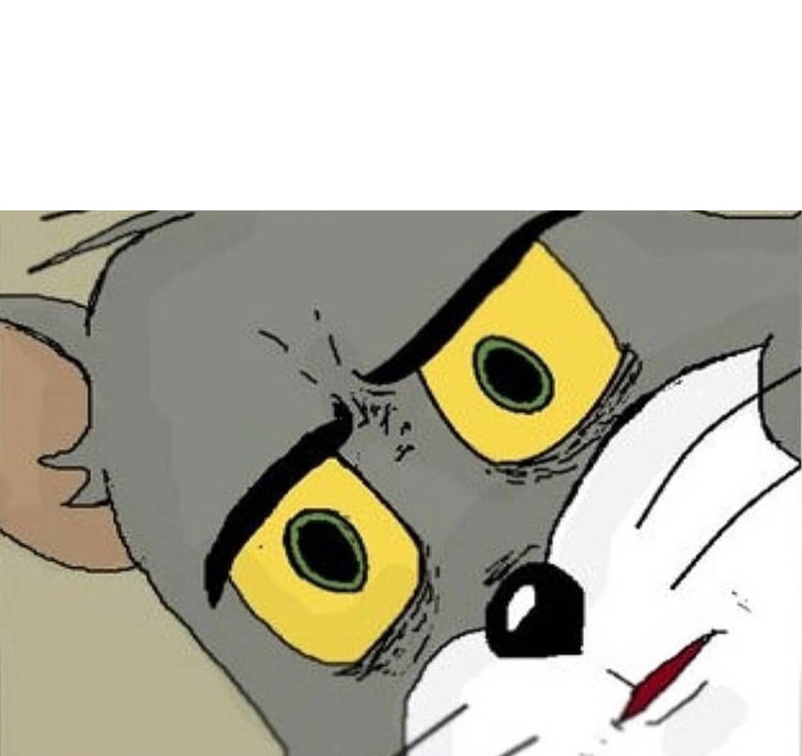 Unsettled Tom Meme Template