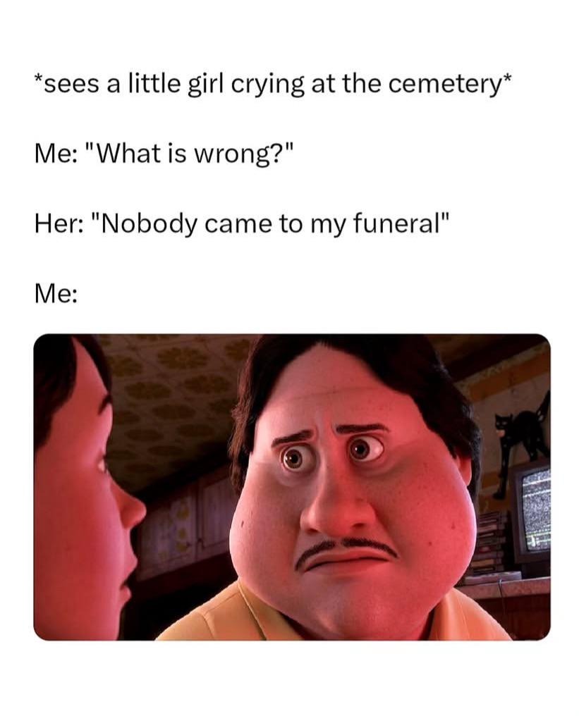 Monster house staring face meme shocked after ghost girl says no one came to her funeral Monster house staring face meme shocked after ghost girl says no one came to her funeral